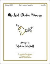 My Lord, What a Morning Handbell sheet music cover